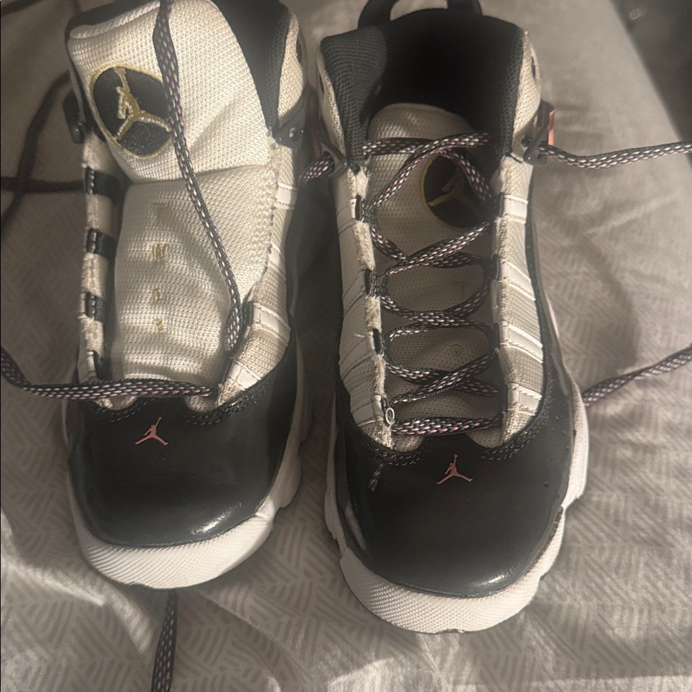 Jordan Kids Sneakers Black and White